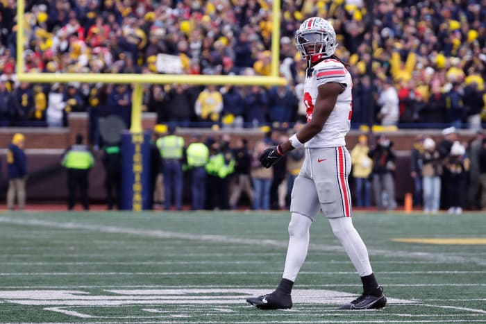 marvin harrison jr. walks on the field